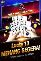 Lucky 13: 13 Card Poker Puzzle syot layar 1