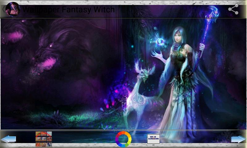 Android 用の 壁紙ファンタジー魔女 Apk をダウンロード