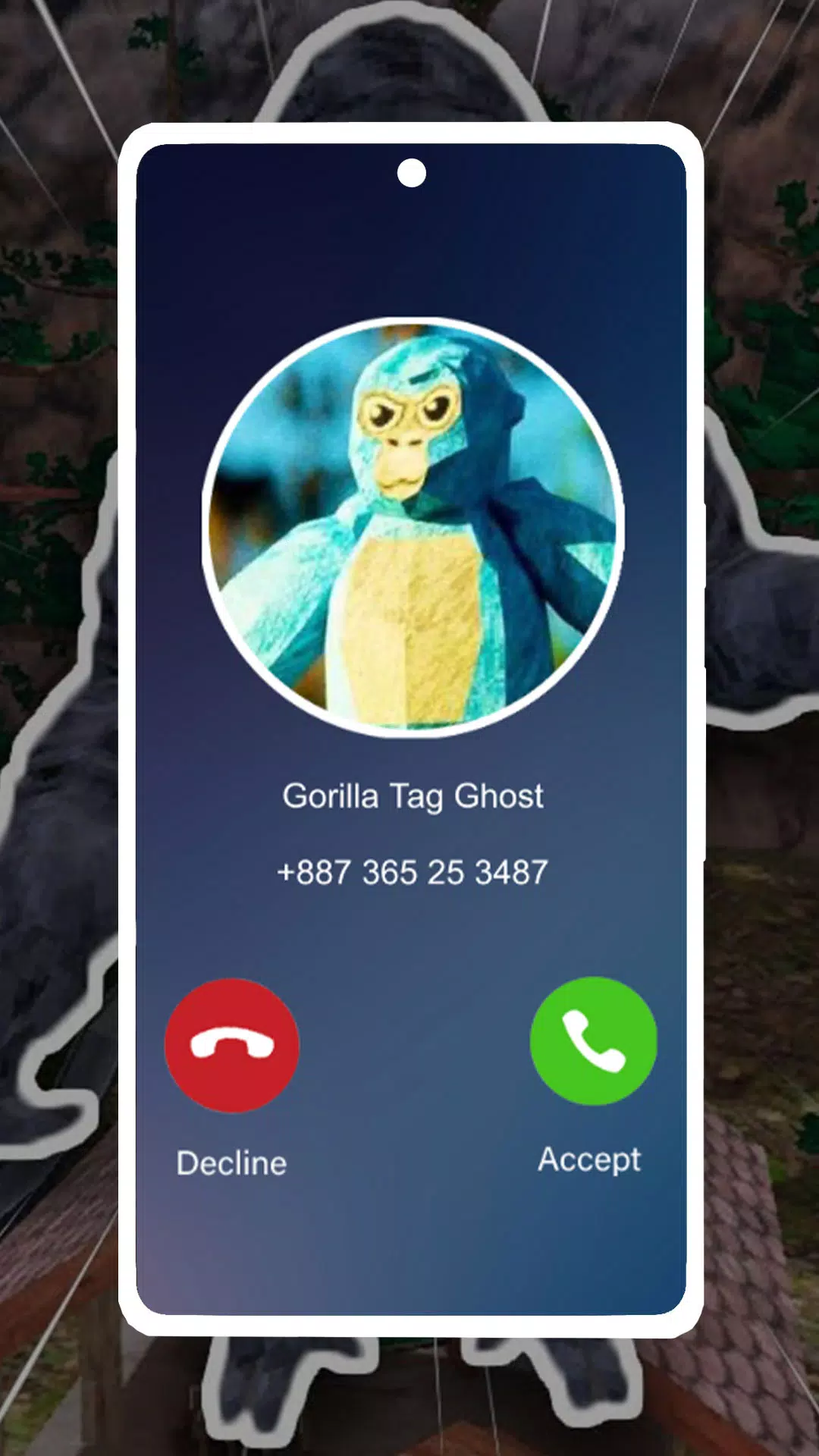 Gorilla Tag fake call - Apps on Google Play