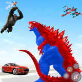 Gorilla Robot Car: Robot Games icône