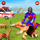 Superhero Gorilla Robot Rescue Mission APK