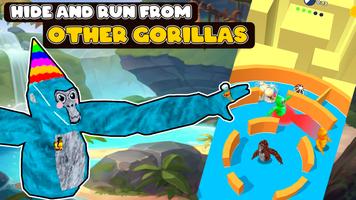 Gorilla Hide 'n Seek: Tag Game Poster