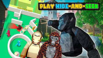 Gorilla Hide 'n Seek: Tag Game Screenshot 1