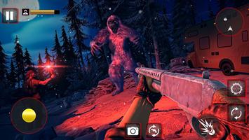 Bigfoot Yeti- Godzilla Monster постер