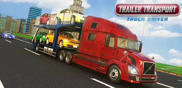 Anhänger Transport Auto LKW Treiber