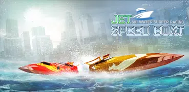 Jet Water Surfer Racing Boat