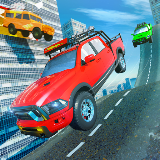 Rooftop Stunts SUV Racing