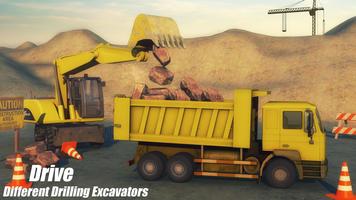 Heavy Bulldozer Crane Drill Stone screenshot 3