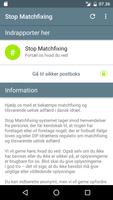 Stop Matchfixing Affiche