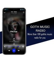 Goth Music Radio capture d'écran 1