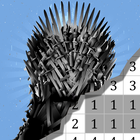 Game of Thrones Color by Numbe ícone
