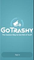 Poster Go Trashy – The App for Providers