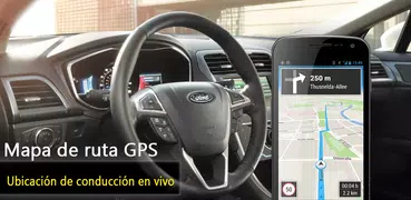 GPS Ruta Mapa Dirección - Conducción Ubicación