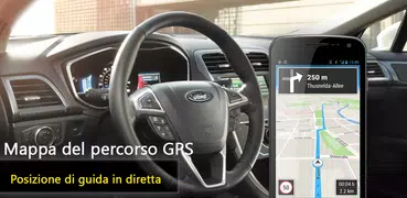 GPS Itinerario Carta geografica Direzione - Vivere