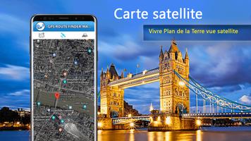 GPS Route Carte Direction - Vivre Conduite capture d'écran 2