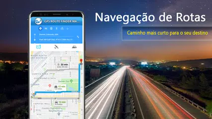 Baixar GPS Rota Mapa Direção -Viver Dirigindo Localização APK