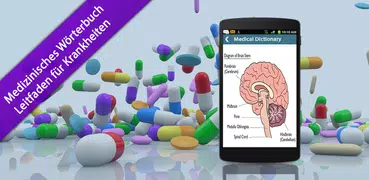 Medizinisch Wörterbuch Krankheiten Führen -Schnell