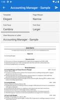 Got Resume Builder captura de pantalla 1