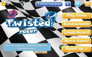 Twisted Racer: Race Car Stunts পোস্টার