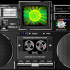 GVC 7090 GLA folder player VU- ikon