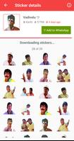 Tamil Stickers For WhatsApp - WAStickers App capture d'écran 3