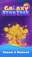 Galaxy Star Tree Poster