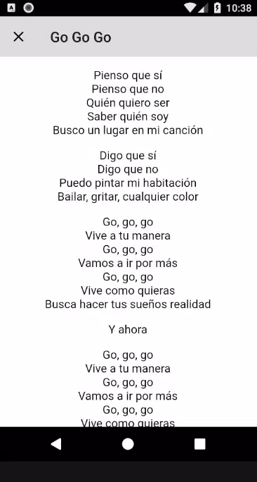 Go! Vive a tu manera - Go! Go! Go! (Audio) Chords - Chordify