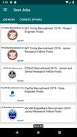 Government Jobs - Private Jobs, Current Affairs screenshot 1