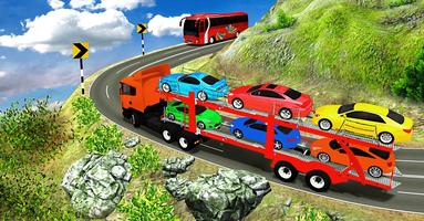 3 Schermata Fast cars transport trailer 3d