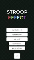 Stroop effect poster