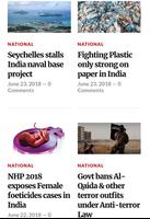 Indian Daily GK Affairs - UPSC Current Affairs capture d'écran 1