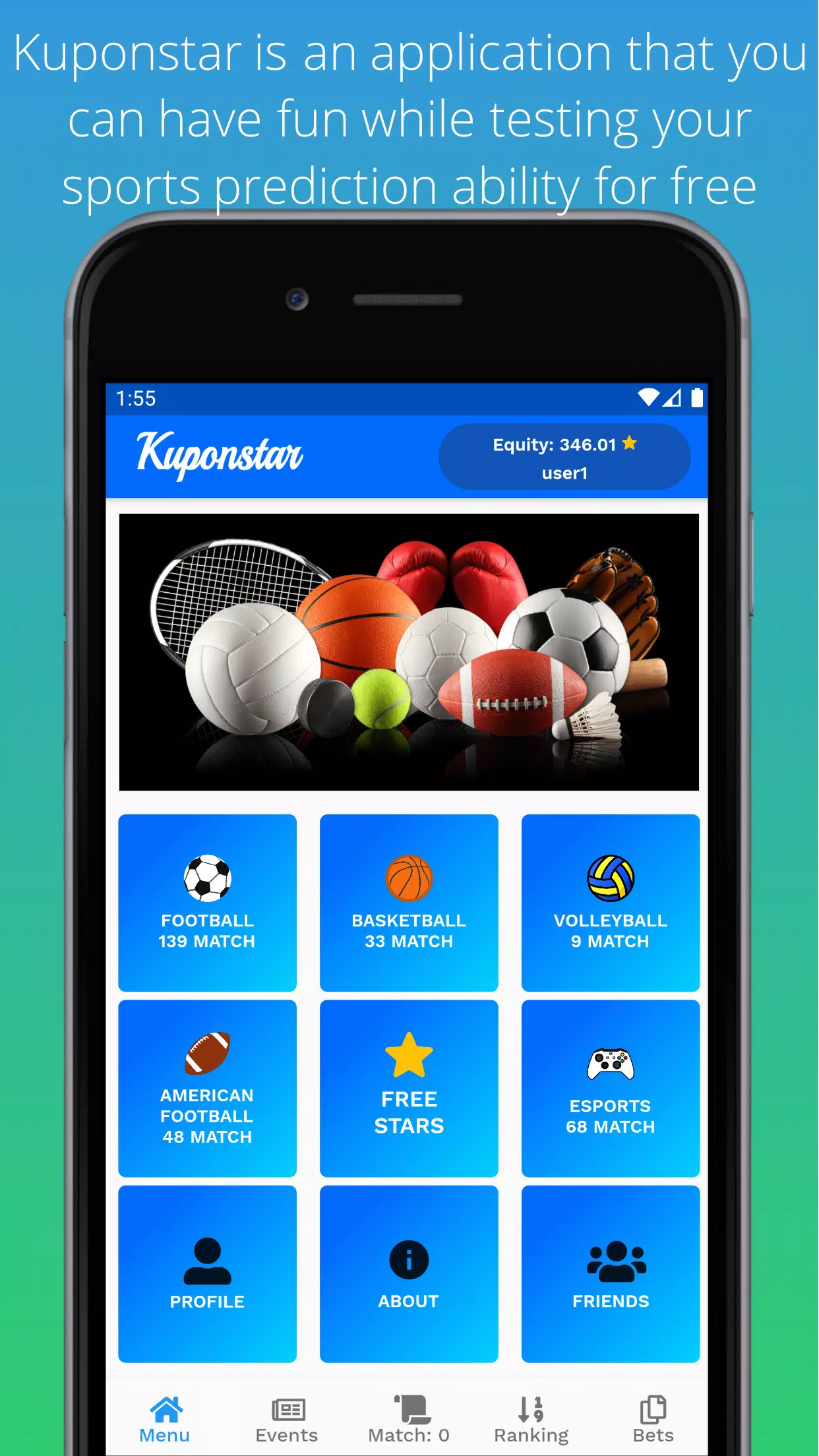 Virtual Sports Betting Prediction Game - Kuponstar for Android - APK  Download