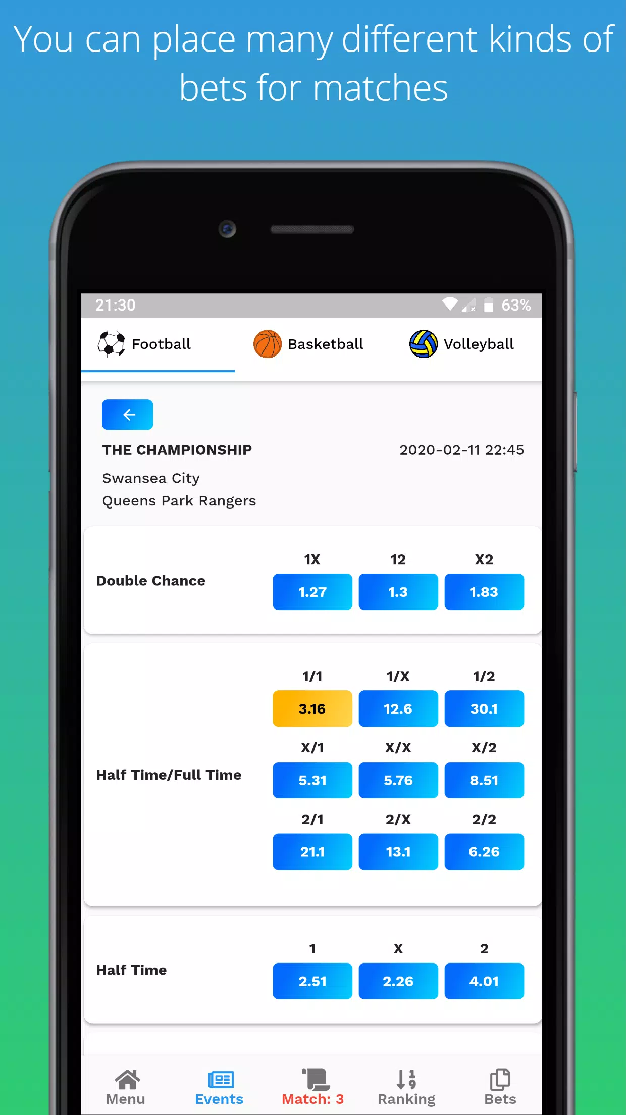 Virtual Sports Betting Prediction Game - Kuponstar for Android - APK  Download