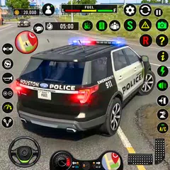jogo de jipe policial