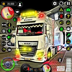 Truck Driving Euro Truck Game APK download