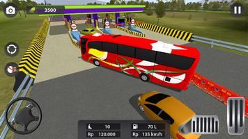 Bus 3D parkeersimulatiespellen screenshot 3