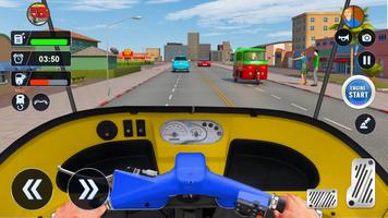 Tuk Tuk Auto Driving Games 3D الملصق