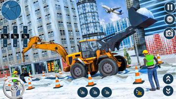 Snow Construction Simulator 3D Affiche