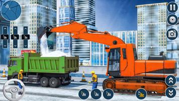 Snow Construction Simulator 3D capture d'écran 1