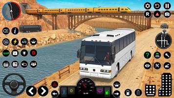 Offroad Bus Simulator Game Plakat