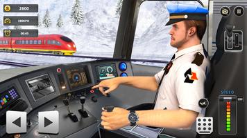 Railway Train Simulator Games Plakat