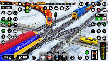 Railway Train Simulator Games 截图 2