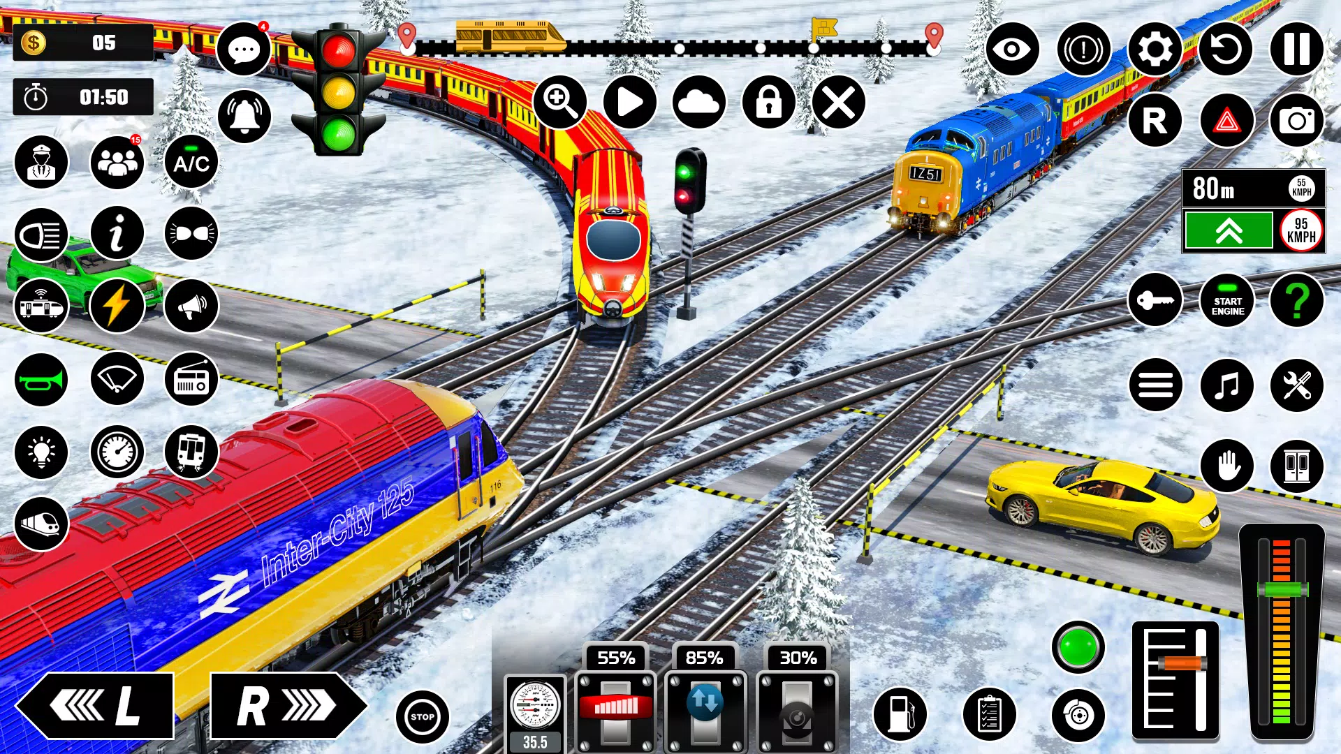 jogo de trem da cidade 3d trem 3.1.5 para Android Grátis