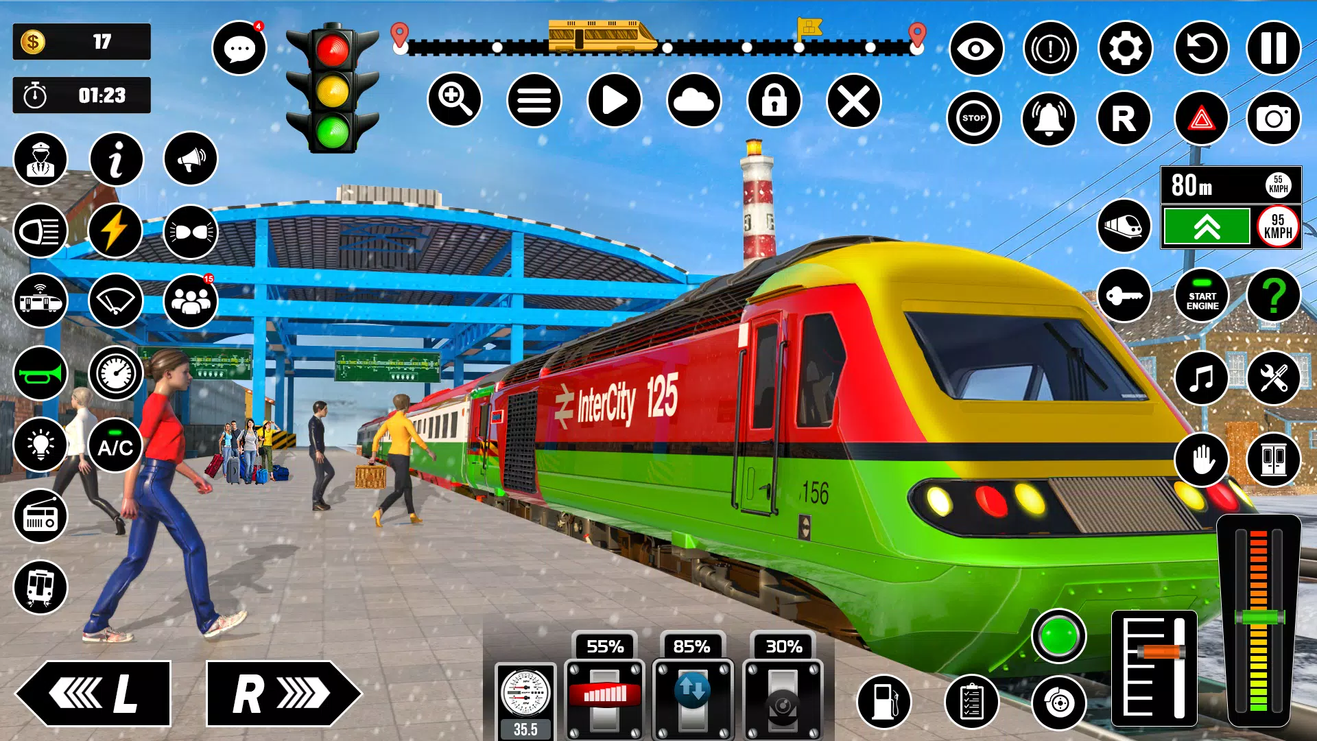 Baixar jogo de trem da cidade 3d trem 3.1.5 para Android Grátis