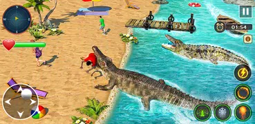 Animal Crocodile Attack Sim