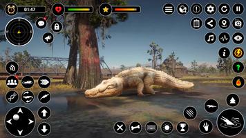 Animal Crocodile Attack Sim تصوير الشاشة 3