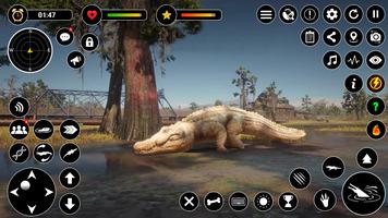 3 Schermata Animal Crocodile Attack Sim