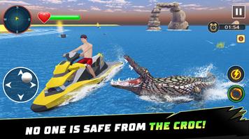Animal Crocodile Attack Sim screenshot 3