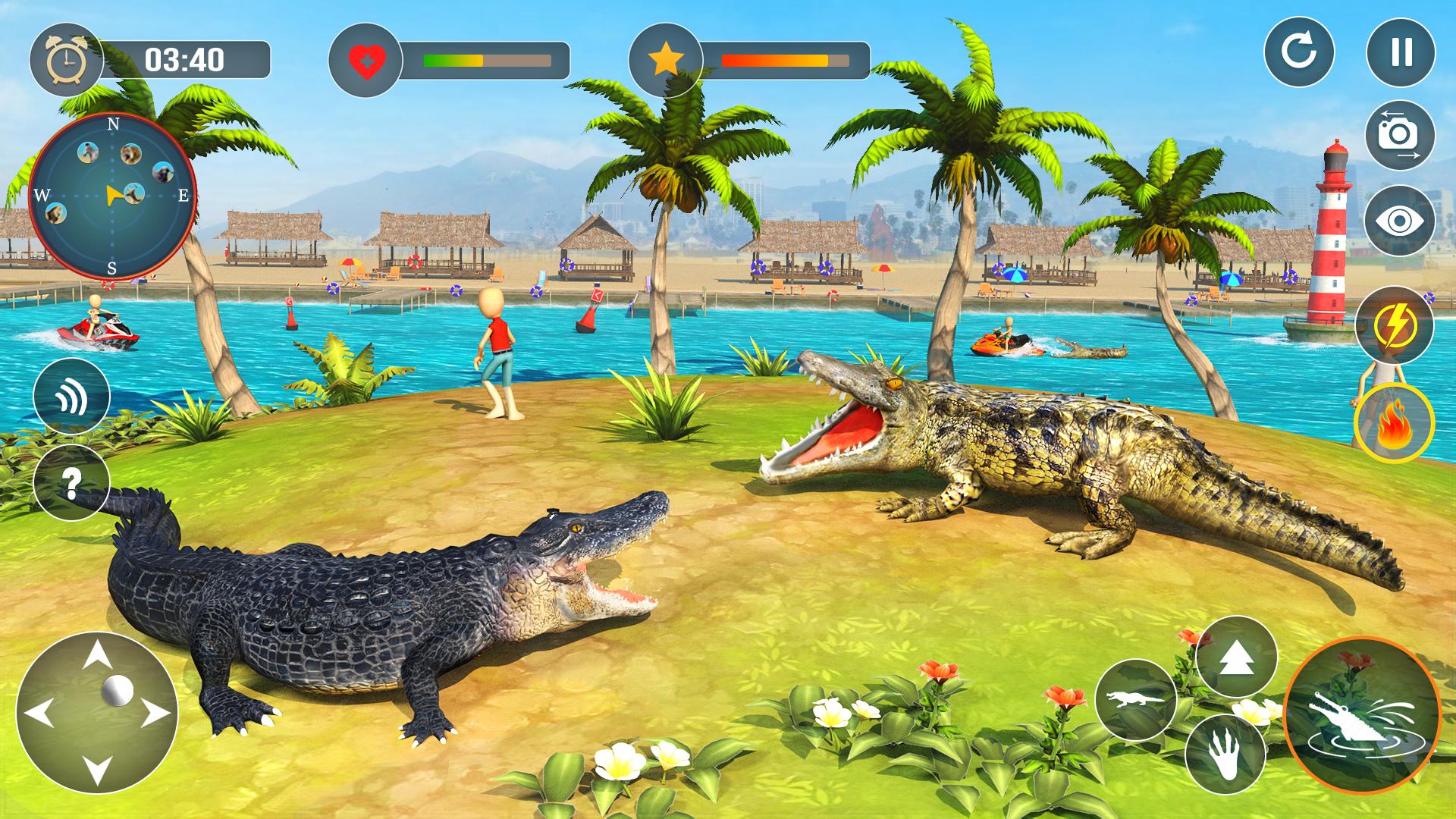 Descarga de APK de Crocodile Games - Animal Games para Android