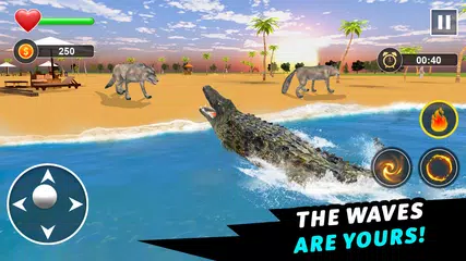 Crocodile Games - Animal Games XAPK Herunterladen
